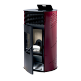 Halbrunder Pelletkaminofen - 10 kW - ARGENTA 