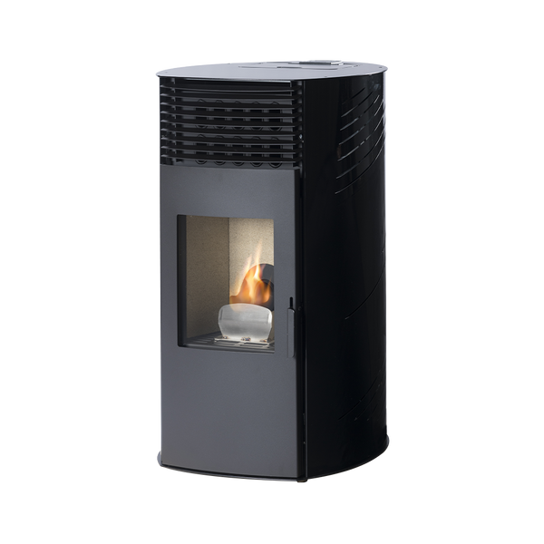 Halbrunder Pelletkaminofen - 10 kW - ARGENTA 