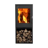 Luftdichter Holzofen - Vertikal 70 cm 4,8 kW - BARBARA