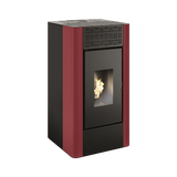 Rechteckiger, geschlossener Pelletkaminofen – 9 kW – EMILY