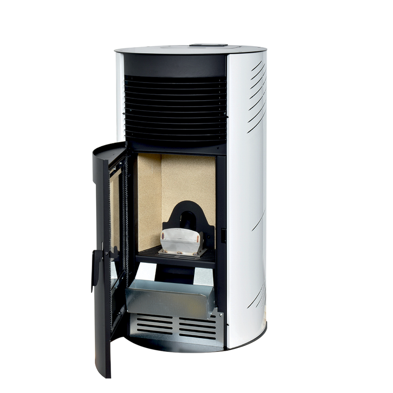 Runder Pelletkaminofen - 12 kW - MIA