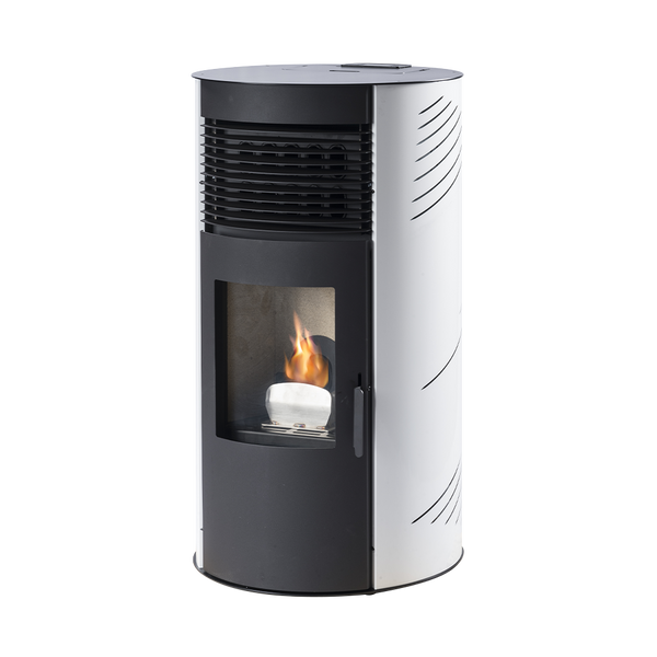 Runder Pelletkaminofen - 12 kW - MIA