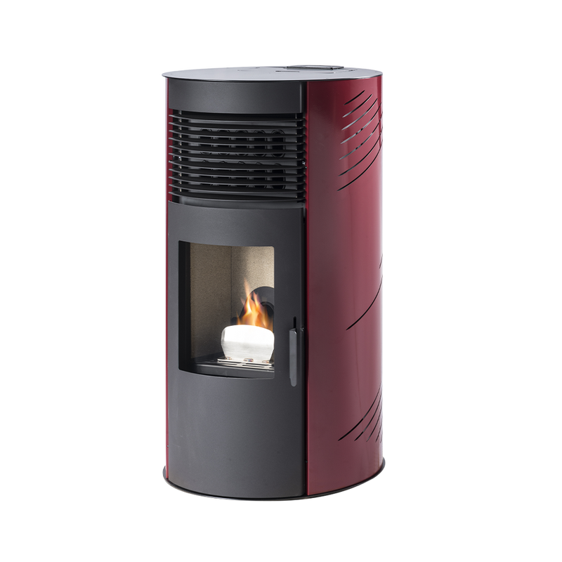 Runder Pelletkaminofen - 12 kW - MIA