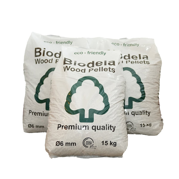 Holzpellets – 32 Säcke à 15 kg